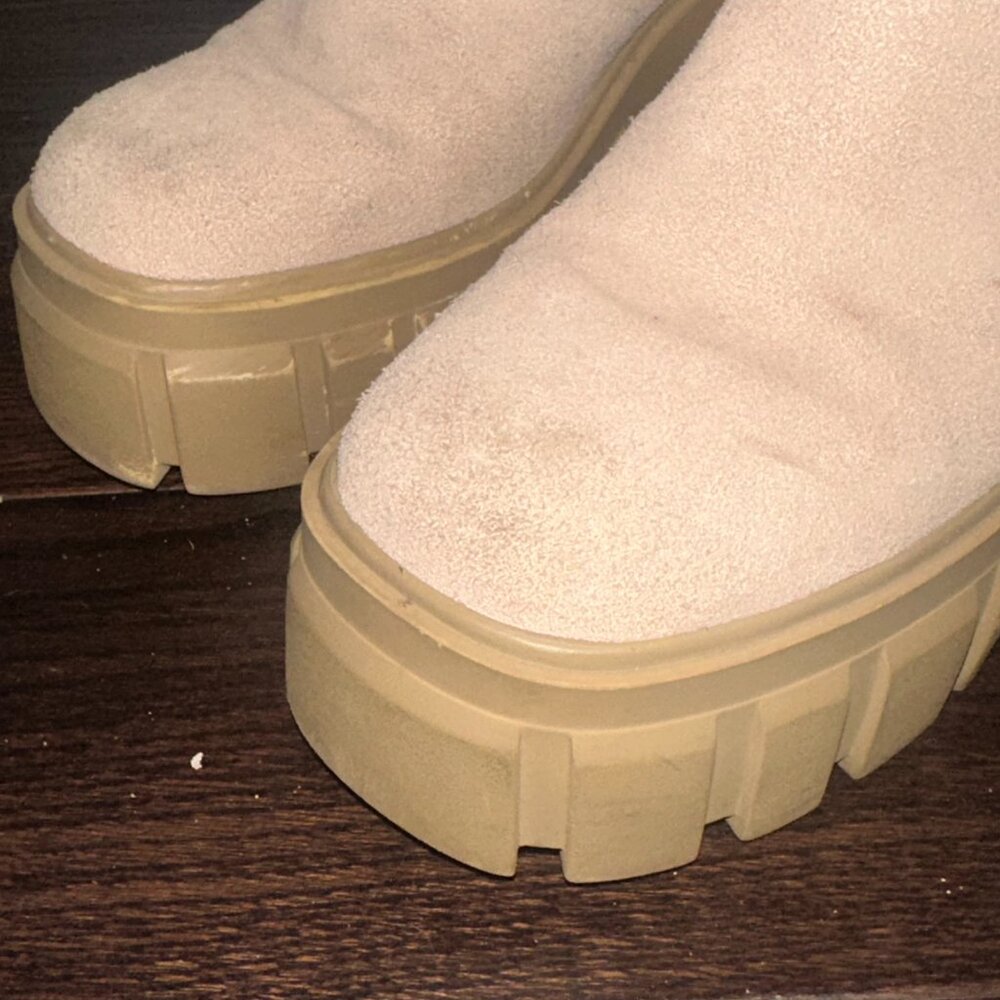 Steve Madden Liberti Sand Boots Platform - Picture 4 of 9